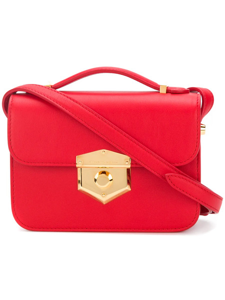  Alexander Mcqueen Small Wicca Shoulder Bag - Red 