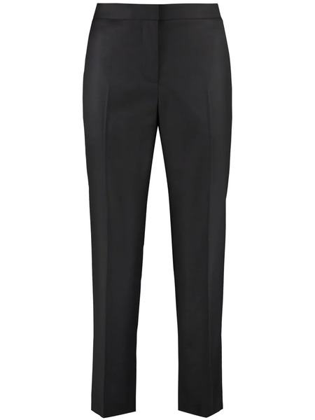  Alexander Mcqueen Tailored Cropped Trousers - Black 