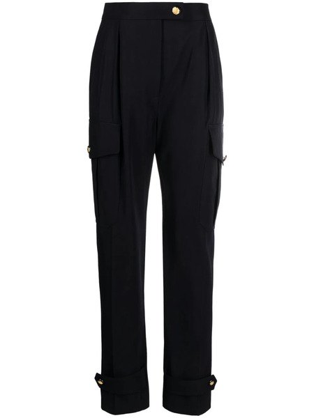  Alexander Mcqueen Tapered Cargo Trousers - Blue 