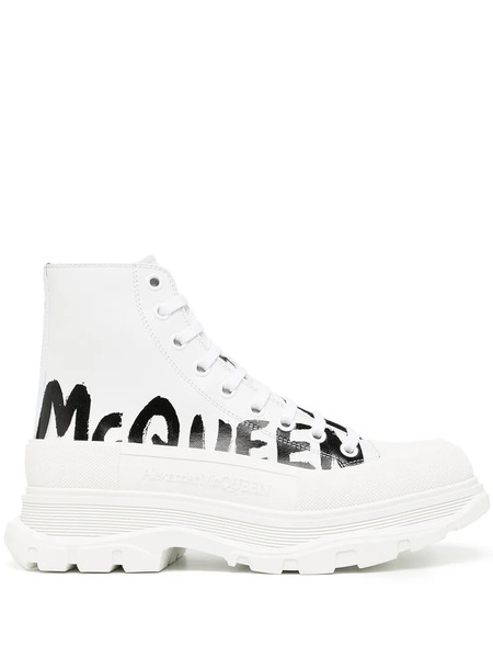  Alexander Mcqueen Tread Slick Sneakers - White 