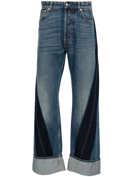  Alexander Mcqueen Twisted Jeans - Blue 