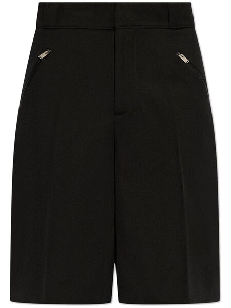  Alexander Mcqueen Wool Shorts - Black 