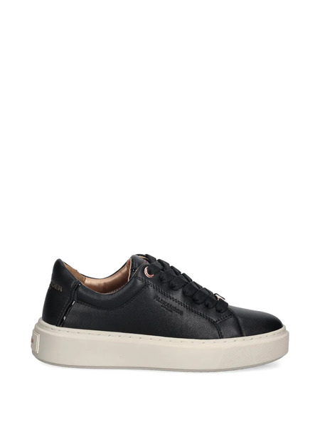  Alexander Smith London Logo Plaque Sneakers - Black 