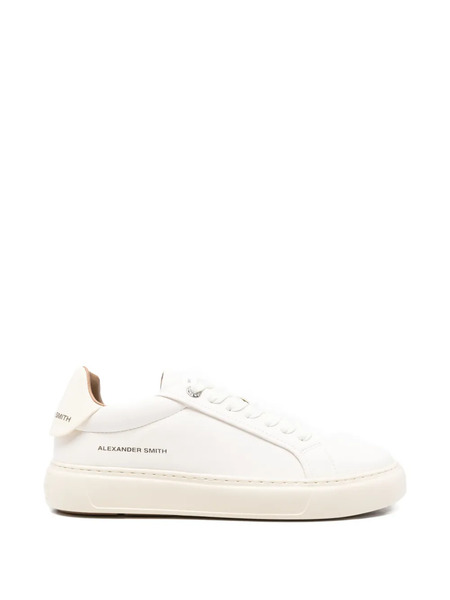  Alexander Smith Soho Leather Sneakers - White 