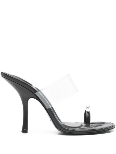  Alexander Wang Bianca Clear Band Heeled Pumps - White 