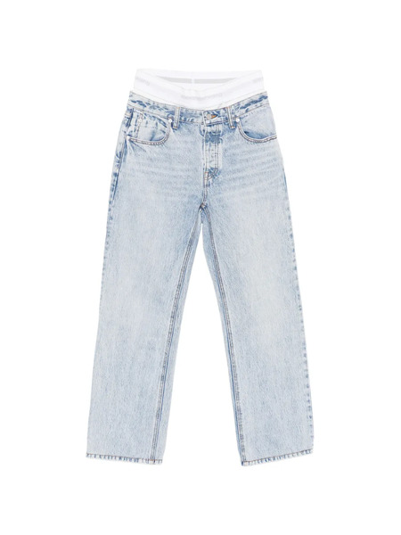  Alexander Wang Buttoned Straight Jeans - Blue 