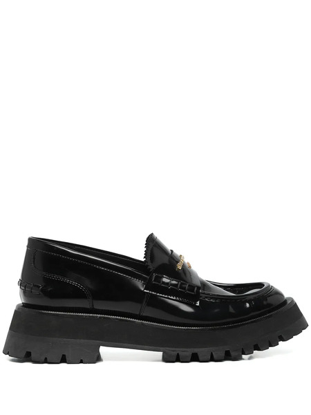  Alexander Wang Carter Lug-sole Loafers - Black 