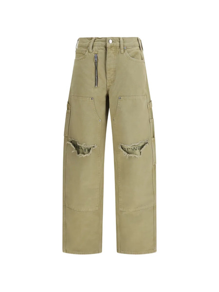  Alexander Wang Cotton Wide-leg Jeans - Neutrals 