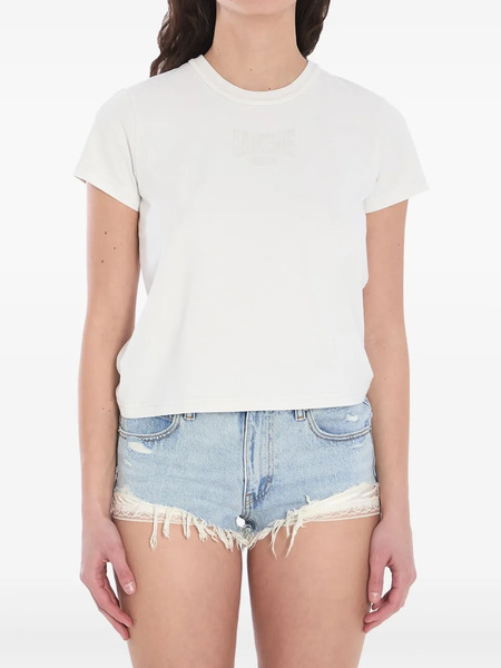  Alexander Wang Cropped T-shirt - White 