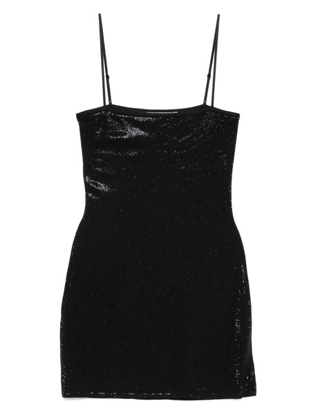  Alexander Wang Crystal-embellished Mini Dress - Black 