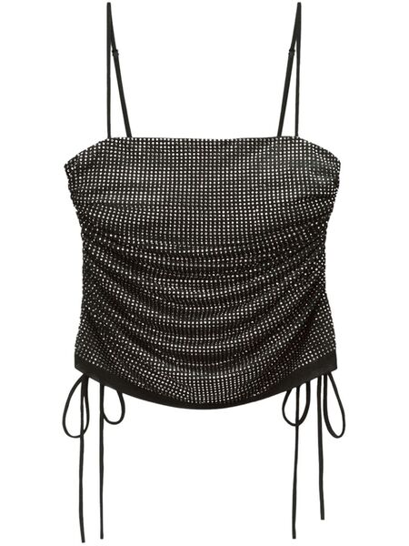  Alexander Wang Crystal-embellished Top - Black 