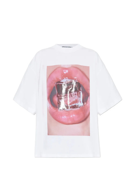  Alexander Wang Cube Oversized-fit T-shirt - White 