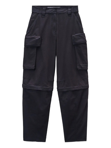  Alexander Wang Detachable-panel Cargo Trousers - Black 