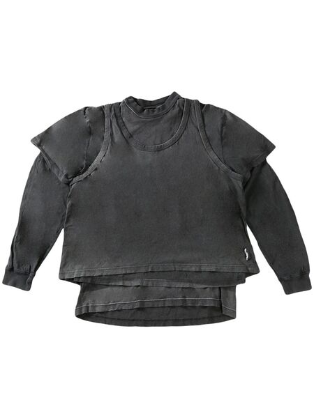  Alexander Wang Distressed Sweater - Black 