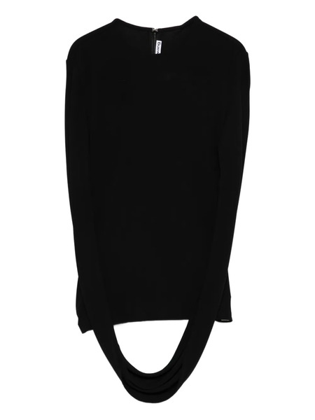  Alexander Wang Draped Top - Black 