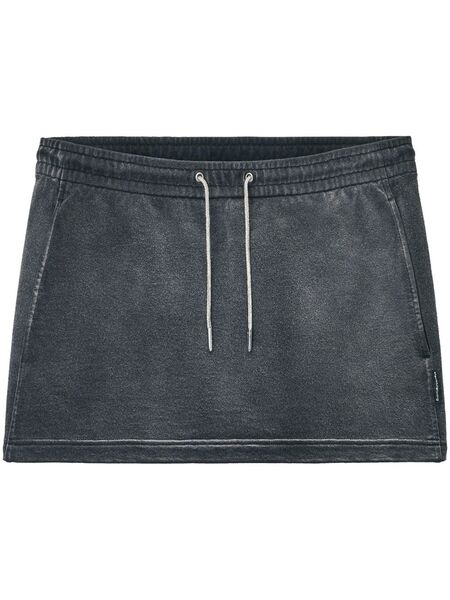  Alexander Wang Drawstring-waist Mini Skirt - Grey 