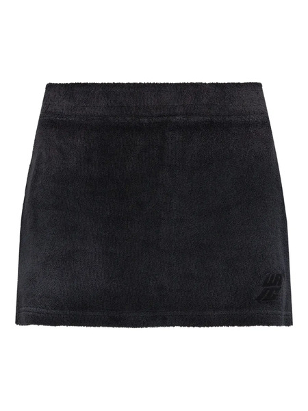  Alexander Wang Embroidered Cotton Mini Skirt - Black 