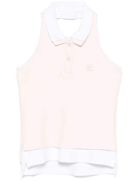  Alexander Wang Halter Layered Top - Pink 