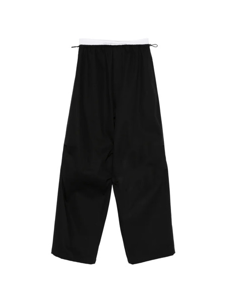 Alexander Wang Logo-elastic Pants - Black 