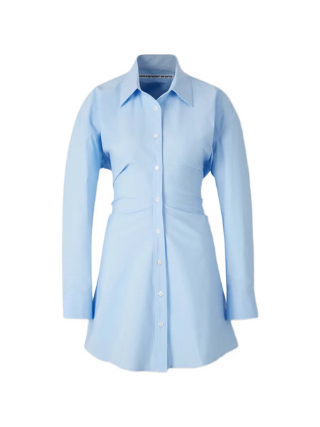  Alexander Wang Long-sleeve Mini Dress - Blue 