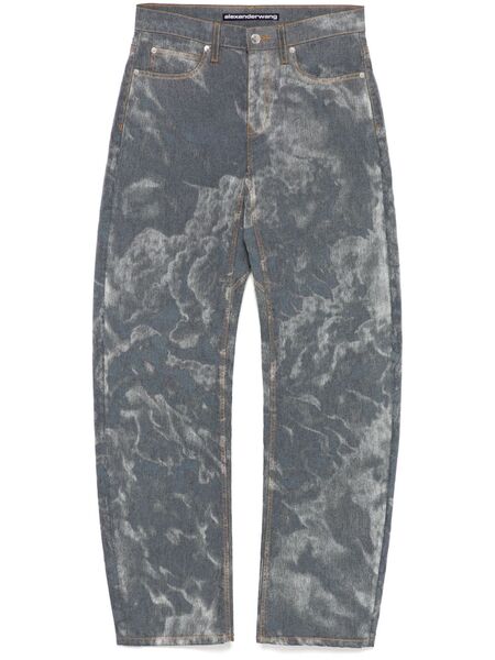  Alexander Wang Low-rise Bowed Gusset Jeans - Black 