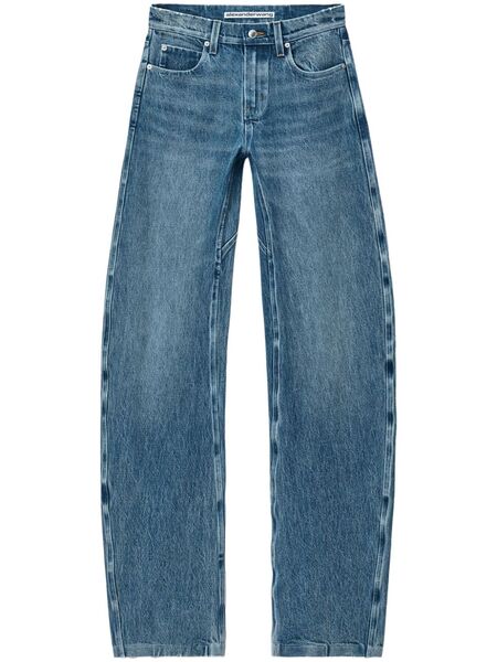  Alexander Wang Low-rise Cotton Jeans - Blue 