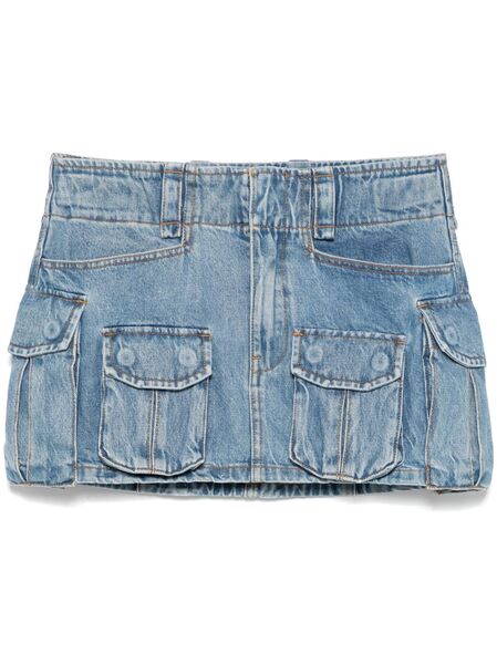  Alexander Wang Mid-rise Mini Skirt - Blue 