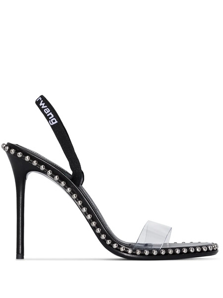  Alexander Wang Nova Stud-detail Sandals - Black 