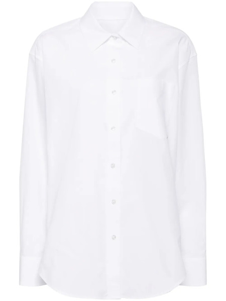  Alexander Wang Oversize Cotton Shirt - White 