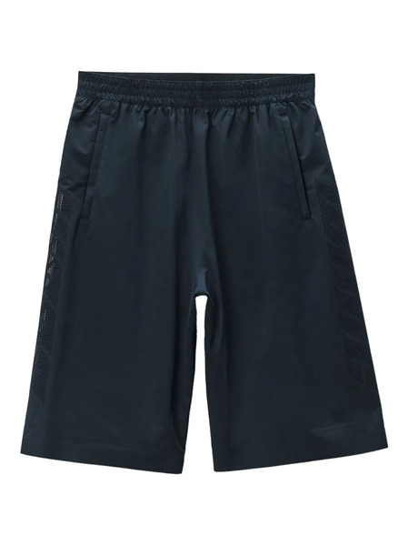  Alexander Wang Perforated-logo Shorts - Black 