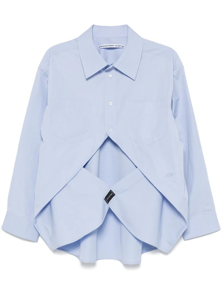  Alexander Wang Pull Back Shirt - Blue 
