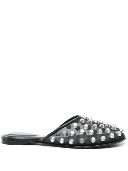  Alexander Wang Rhodes Slippers - Black 