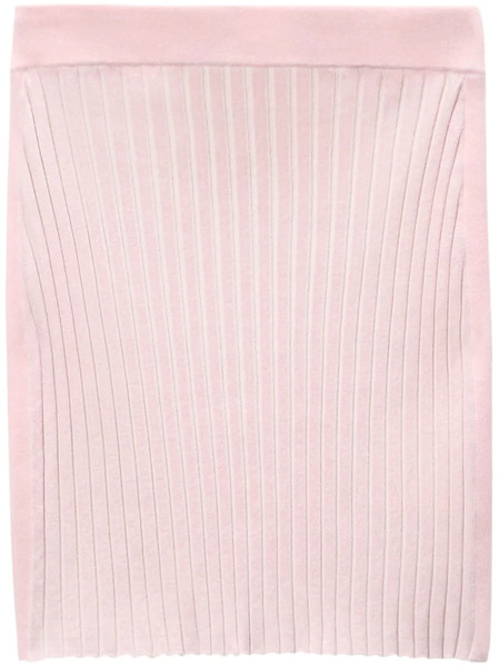  Alexander Wang Ribbed-knit Mini Skirt - Pink 