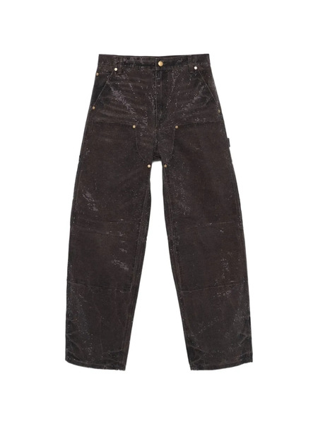  Alexander Wang Riveted Jeans - Brown 