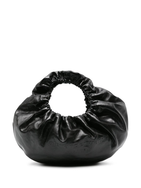  Alexander Wang Small Crescent Leather Bag - Black 