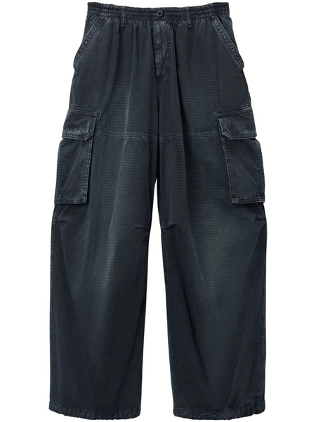  Alexander Wang Straight Cargo Pants - Black 