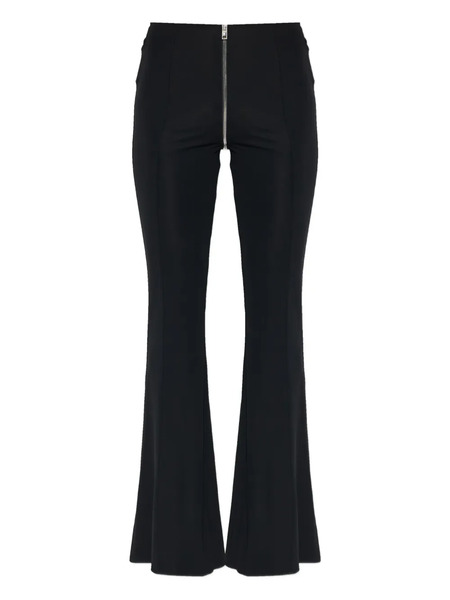  Alexander Wang Zip-detail Flared Trousers - Black 