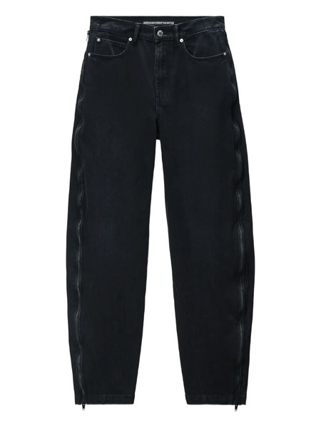  Alexander Wang Zip-detail Jeans - Black 