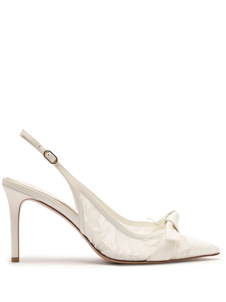  Alexandre Birman 85mm Clarita Heeled Pumps - White 