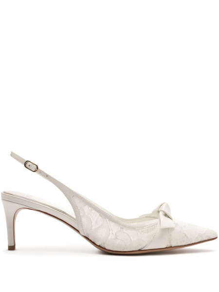  Alexandre Birman 60mm Clarita Heeled Pumps - White 
