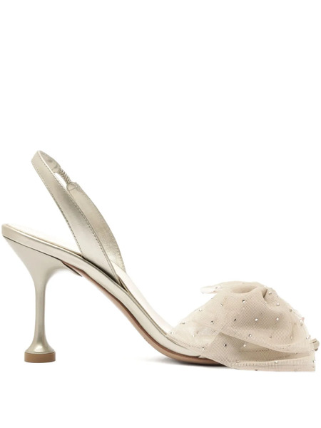  Alexandre Birman 85mm Isabelle Heeled Sandals - Neutrals 