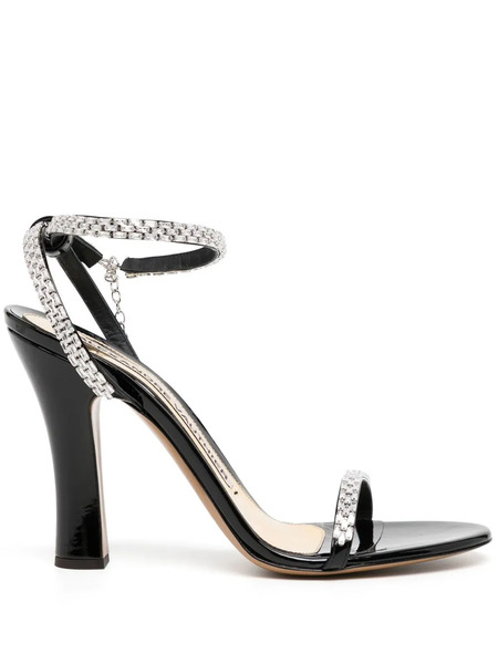  Alexandre Vauthier Crystal-embellished Sandals - Black 