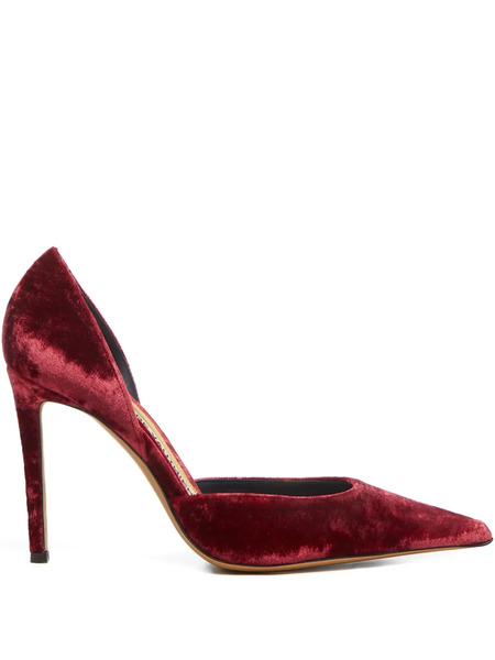  Alexandre Vauthier 105mm Pointed Toe Stiletto Pumps - Red 