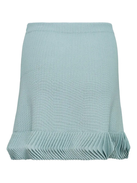  Alexia Pleated-hem Skirt - Blue 
