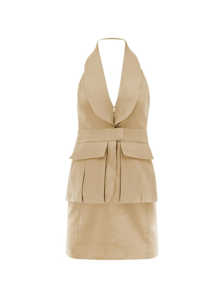  Alexis Hanne Mini Dress - Neutrals 