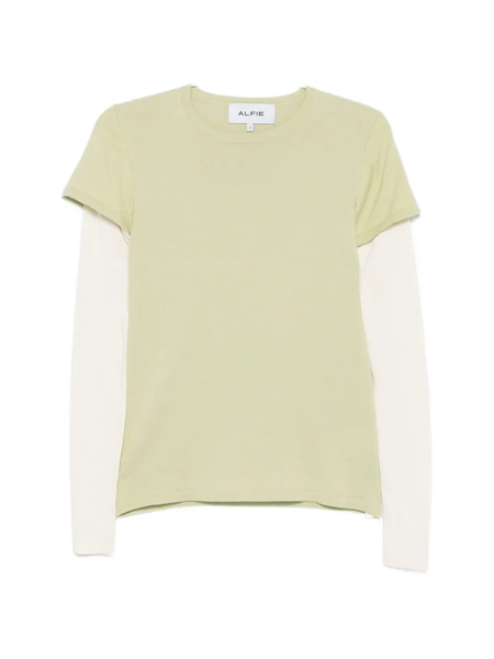  Alfie Double-layer T-shirt - Green 