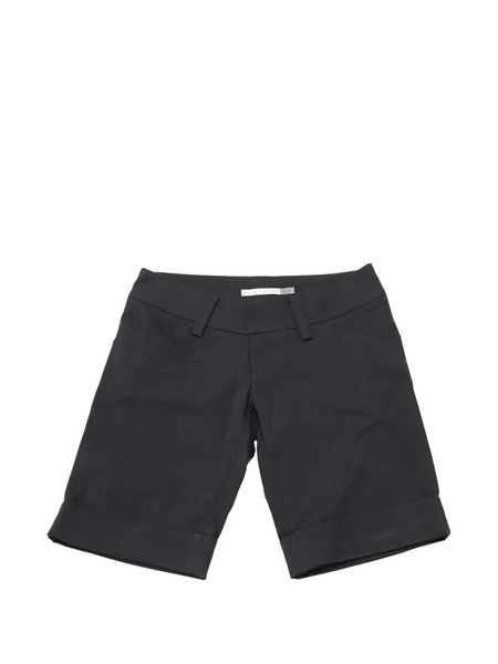  Alice + Olivia Cuffed-hem Shorts - Black 