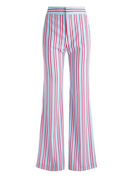  Alice + Olivia Dylan Wide-leg Trousers - Blue 