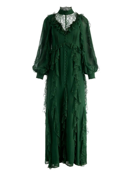  Alice + Olivia Elea Maxi Dress - Green 