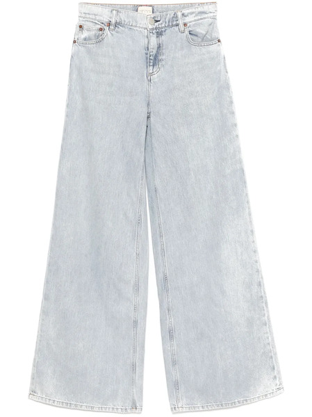  Alice + Olivia Harper Super Baggy Jeans - Blue 